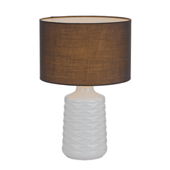 Telbix Lighting Table Lamps Agra Table Lamp Butterscotch Lights-For-You AGRA TL-WHGY 9329501058961