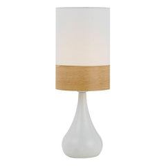 Telbix Lighting Table Lamps White.Oak Akira Table Lamp 1Lt Lights-For-You AKIRA TL-WHOAK