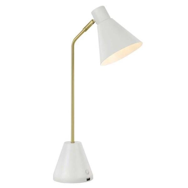 Telbix Lighting Table Lamps Ambia USB Table Lame Lights-For-You AMBIA TL.U-WH 9329501054703