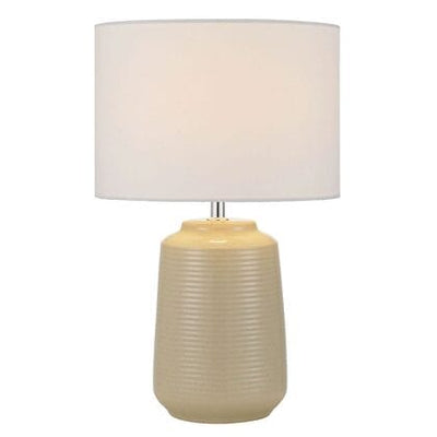 Telbix Lighting Table Lamps Anni Table Lamp Cream/Grey Lights-For-You ANNI TL-CMWH 9329501059005