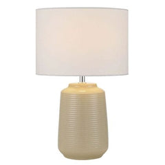 Telbix Lighting Table Lamps Anni Table Lamp Cream/Grey Lights-For-You ANNI TL-CMWH 9329501059005