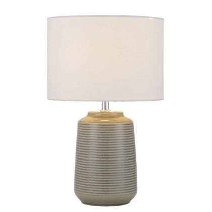 Telbix Lighting Table Lamps Anni Table Lamp Cream/Grey Lights-For-You ANNI TL-GYWH 9329501059012