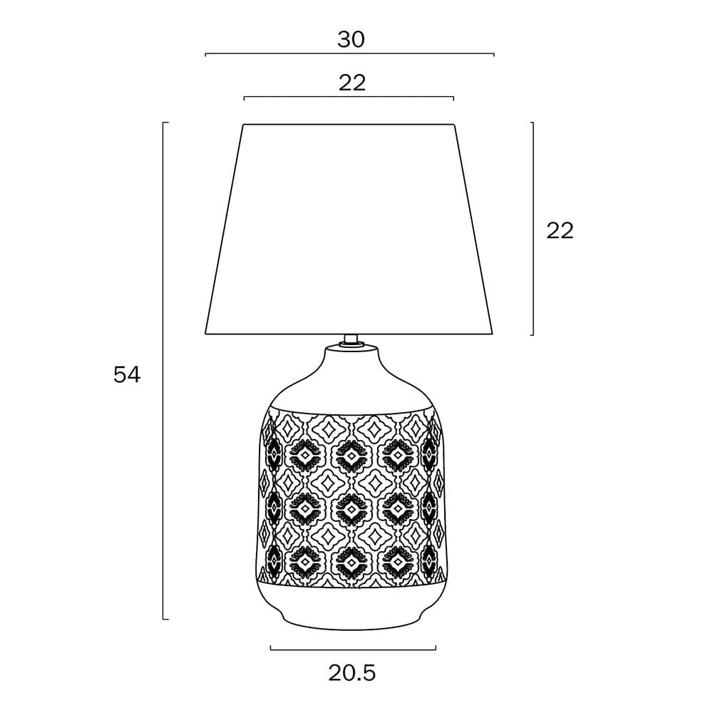 Telbix Lighting Table Lamps Baci Table Lamp Lights-For-You