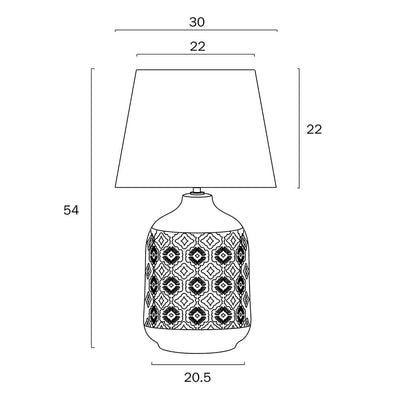 Telbix Lighting Table Lamps Baci Table Lamp Lights-For-You