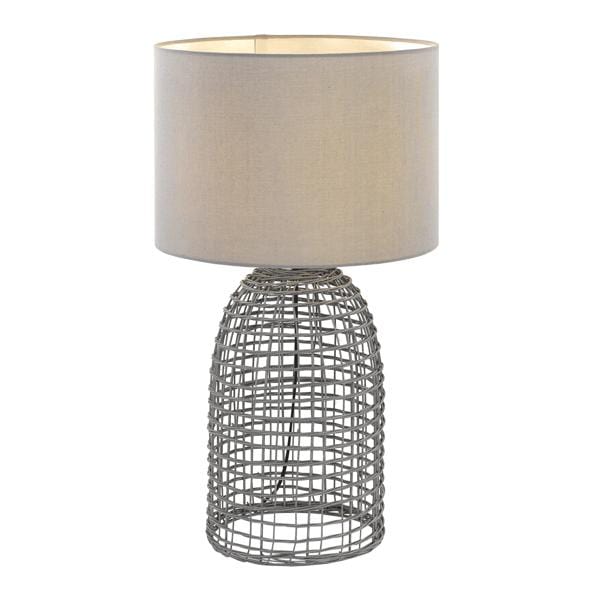 Telbix Lighting Table Lamps Bayz Table Lamp in Grey or Sand Lights-For-You BAYZ TL32-GY 9329501053591