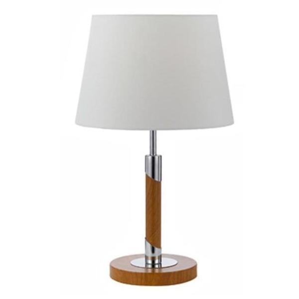 Telbix Lighting Table Lamps Belmore Table Lamp in Teak or Walnut Lights-For-You BELMORE TL-TK 9329501026557