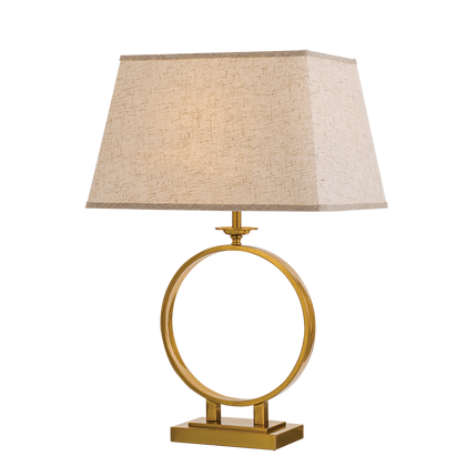 Telbix Lighting Table Lamps Antique Gold Brena 1 Light Table Lamp Lights-For-You BRENA TL-AGCRM