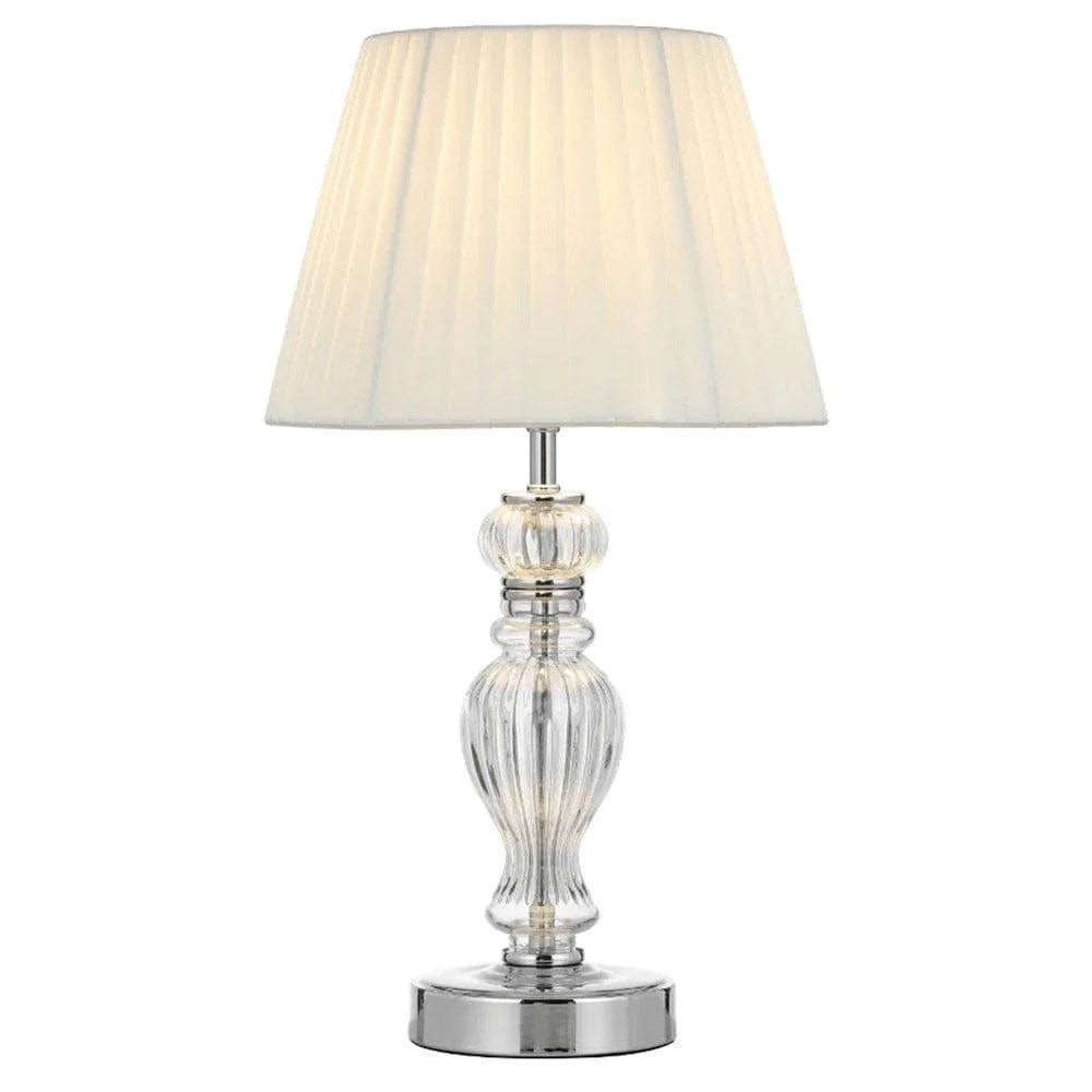 Telbix Lighting Table Lamps Cadiz Table Lamp Lights-For-You CADIZ TL-CHWH 9329501068168