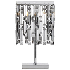 Telbix Lighting Table Lamps Chrome/Smoke Cerone Table Lamp Lights-For-You CERONE TL-CHSM