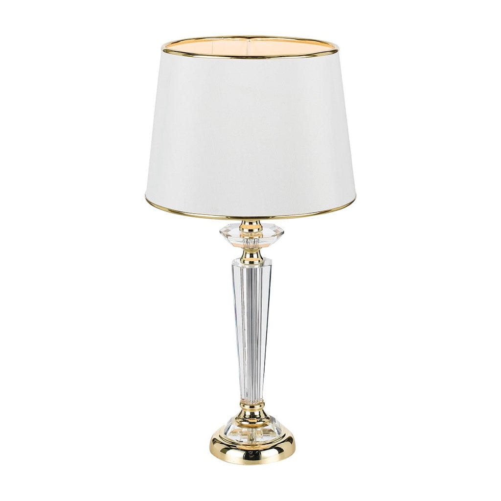 Telbix Lighting Table Lamps Gold Contemporary Crystal Table Lamp Lights-For-You DIANA TL-GDWH