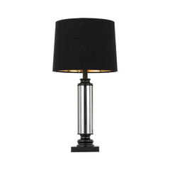 Telbix Lighting Table Lamps Black / Smoke Dorcel 1 Light Table Lamp Lights-For-You DORCEL TL-BKSM