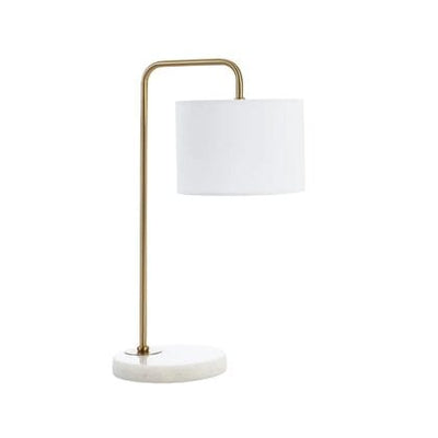 Telbix Lighting Table Lamps Ingrid 1 Light Table Lamp Lights-For-You INGRID TL-GDWH 9329501064351