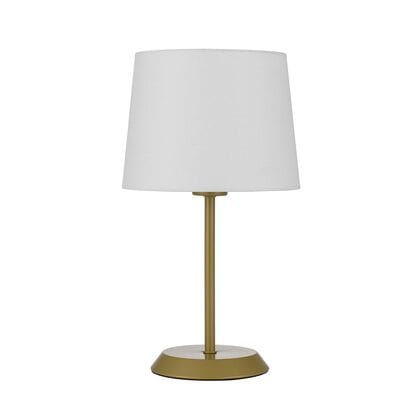 Telbix Lighting Table Lamps Gold / Ivory Jaxon Table Lamp Lights-For-You JAXON TL-GDIV