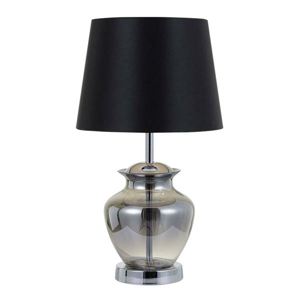 Telbix Lighting Table Lamps June Table Lamp 1Lt Lights-For-You JUNE TL-CHSMBK 9329501044414