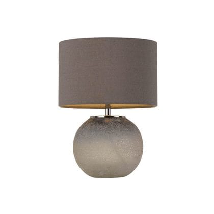 Telbix Lighting Table Lamps Lara 1 Light Table Lamp Grey Lights-For-You LARA TL-GR 9329501050729