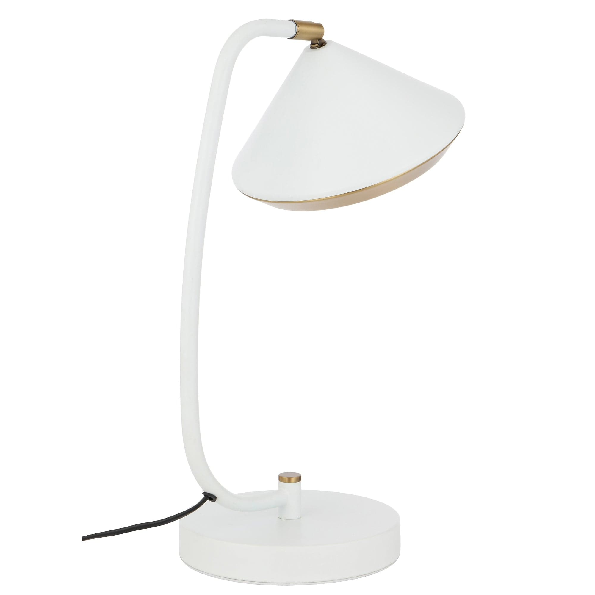 Telbix Lighting Table Lamps White LARSON TABLE LAMP Lights-For-You LARSON TL-WH