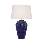 Telbix Lighting Table Lamps Madrid Ceramic Table Lamp Lights-For-You MADRID TL-BLWH 9329501059685