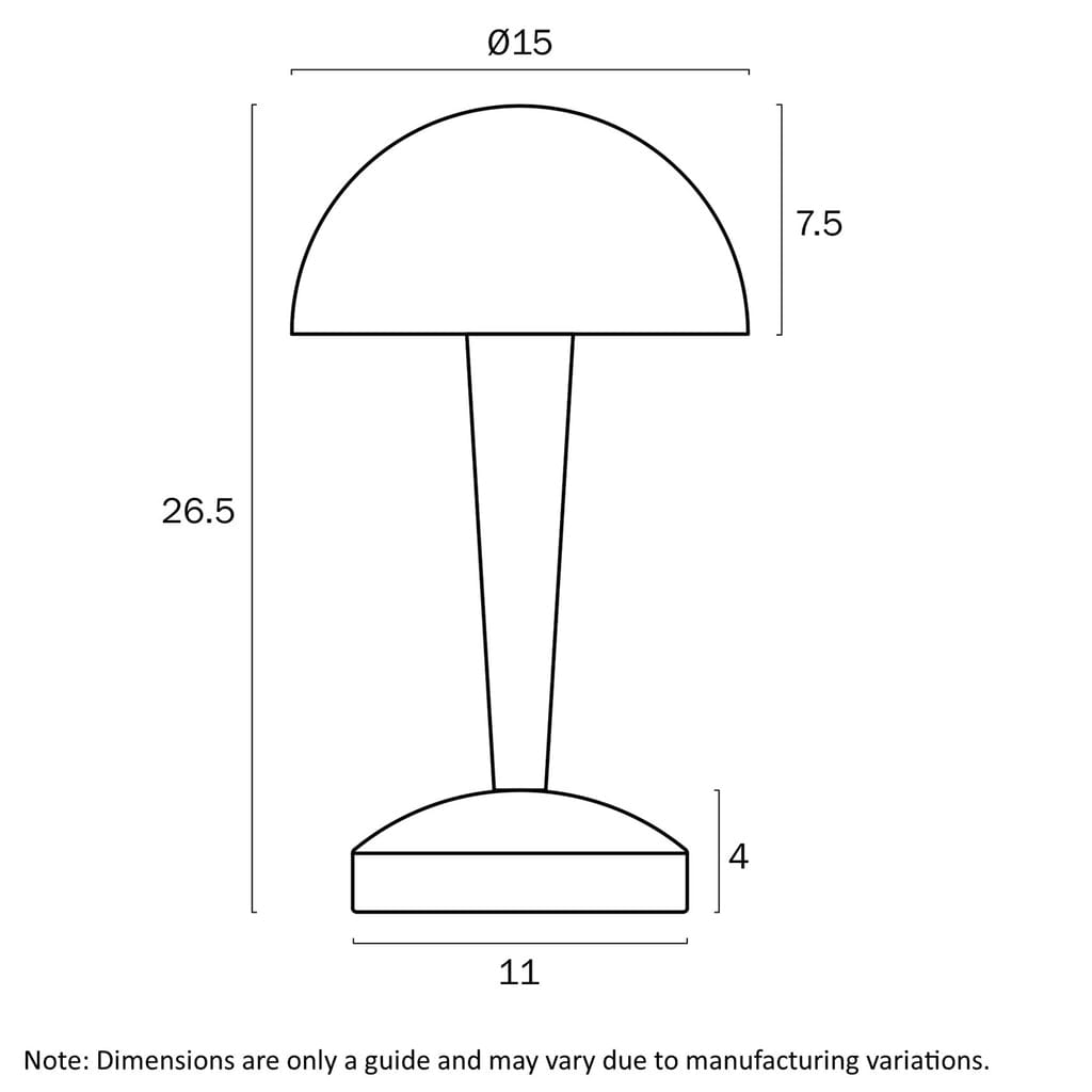 Telbix Lighting Table Lamps Mandel Touch Table Lamp Lights-For-You