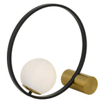 Telbix Lighting Table Lamps Matias Table Lamp 1 LT Lights-For-You MATIAS TL-BKAG 9329501060988