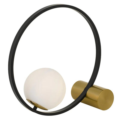 Telbix Lighting Table Lamps Matias Table Lamp 1 LT Lights-For-You MATIAS TL-BKAG 9329501060988