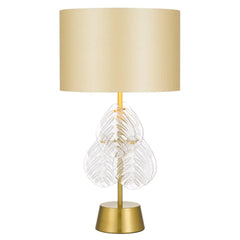 Telbix Lighting Table Lamps Gold Melania Table Lamp 1Lt in Gold or Gold /White Lights-For-You MELANIA TL-GD