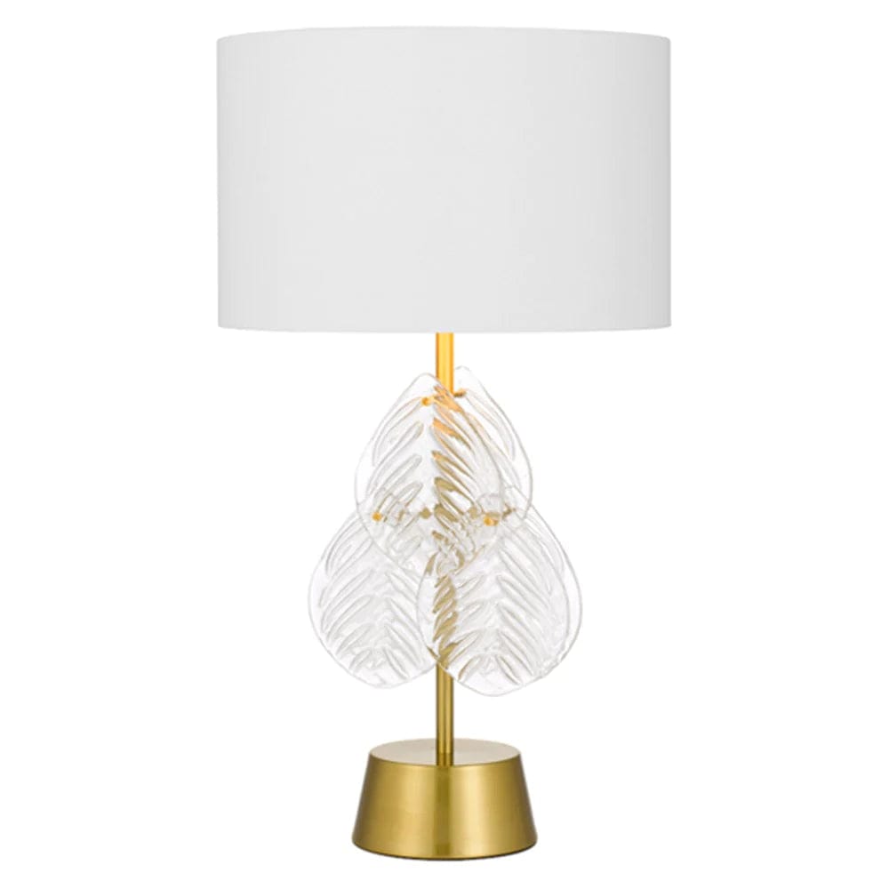 Telbix Lighting Table Lamps Gold/White Melania Table Lamp 1Lt in Gold or Gold /White Lights-For-You MELANIA TL-GD-2