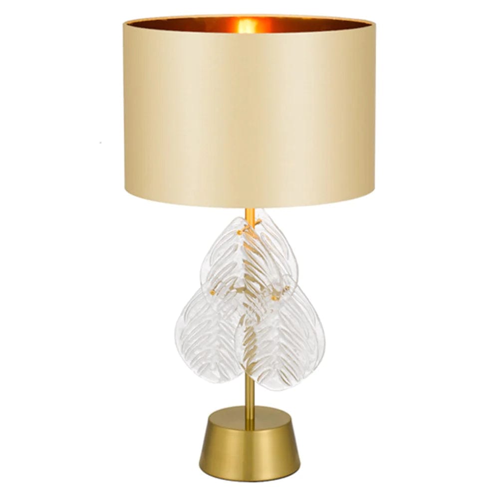 Telbix Lighting Table Lamps Melania Table Lamp 1Lt in Gold or Gold /White Lights-For-You