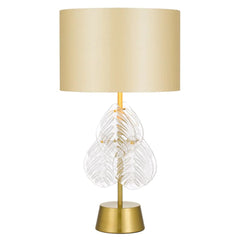 Telbix Lighting Table Lamps Melania Table Lamp 1Lt in Gold or Gold /White Lights-For-You MELANIA TL-GD 9329501061084