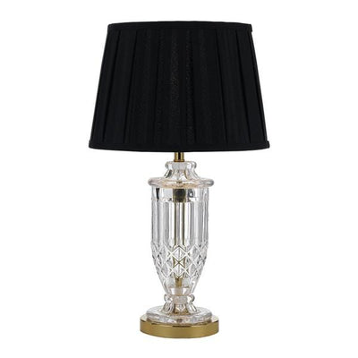 Telbix Lighting Table Lamps Modern Glass Table Lamp Lights-For-You ADRIA TL-GDBK 9329501045275