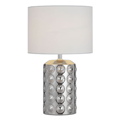 Telbix Lighting Table Lamps Nancy Table Lamp Silver Lights-For-You NANCY TL-SLWH 9329501059272