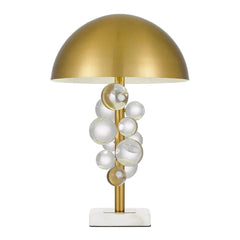 Telbix Lighting Table Lamps Narvik Table Lamp Antique Gold Narvik TL-AGCL Lights-For-You NARVIK TL-AGCL 9329501061138