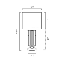 Telbix Lighting Table Lamps Negas Table Lamp Lights-For-You