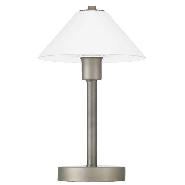 Telbix Lighting Table Lamps Gun Metal Ohio Table Lamp in Antique Brass, Nickel or Gun Metal Lights-For-You OHIO TL GM