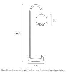 Telbix Lighting Table Lamps Oneta Table Lamp Black, White Lights-For-You