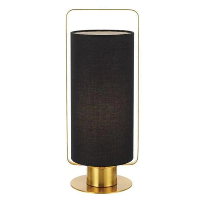 Telbix Lighting Table Lamps Orwel Table Lamp in Black, Blue, Grey, Ivory or Mocca Lights-For-You ORWEL TL-BKAG 9329501057520