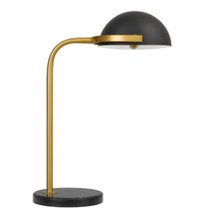 Telbix Lighting Table Lamps Pollard Table Lamp in Black/Antique Gold Lights-For-You POLLARD TL-BKAG