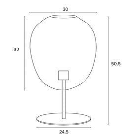 Telbix Lighting Table Lamps Rana 30 Rattan Table Lamp Natural Lights-For-You RANA TL30NAT KIT 9329501065181