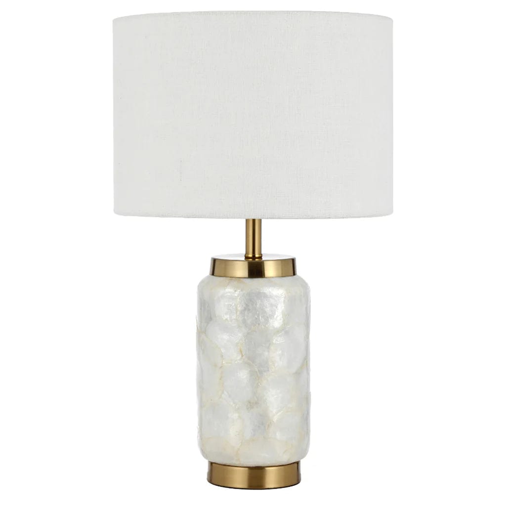 Telbix Lighting Table Lamps Seneca Table Lamp White / Gold SENECA TL-WHGD Telbix Lighting Lights-For-You SENECA TL-WHGD