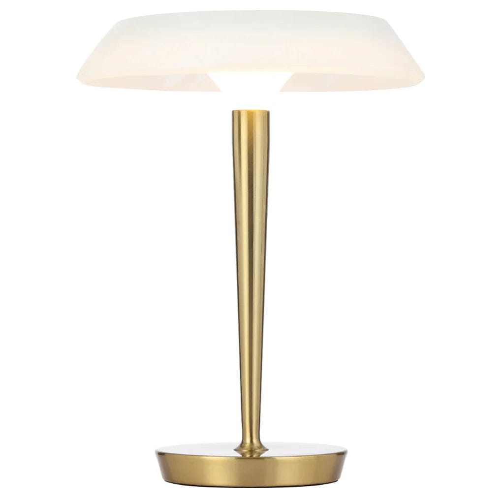 Telbix Lighting Table Lamps Teatro LED Table Lamp Antique Gold, Nickel TEATRO TL Telbix Lighting Lights-For-You