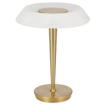 Telbix Lighting Table Lamps Teatro LED Table Lamp Antique Gold, Nickel TEATRO TL Telbix Lighting Lights-For-You TEATRO TL-AG