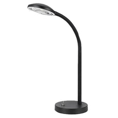 Telbix Lighting Table Lamps Black Tyler LED Table Lamp 3000K in White, Nickel or White Lights-For-You TYLER TL-BK