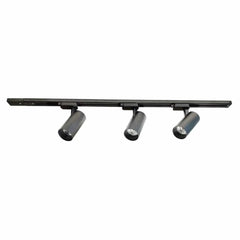 Telbix Lighting Track Lighting LOGIK TRACK LIGHT 12W Lights-For-You LOGIK TS55.3-BK