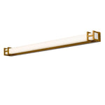 Telbix Lighting Vanity Lights Gilson 80 LED Vanity Light in Antique Gold, Black or Chrome Lights-For-You GILSON WB80-AG3C 9329501067253