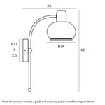 Telbix Lighting Wall Lights Marbell Indoor Wall Light Lights-For-You
