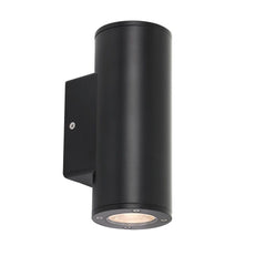 Telbix Lighting Wall Lights Black Rvin Up/Down LED Wall Light Lights-For-You RVIN EX2-BK