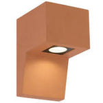 Engar Gypsum Exterior Wall Light — Terracotta