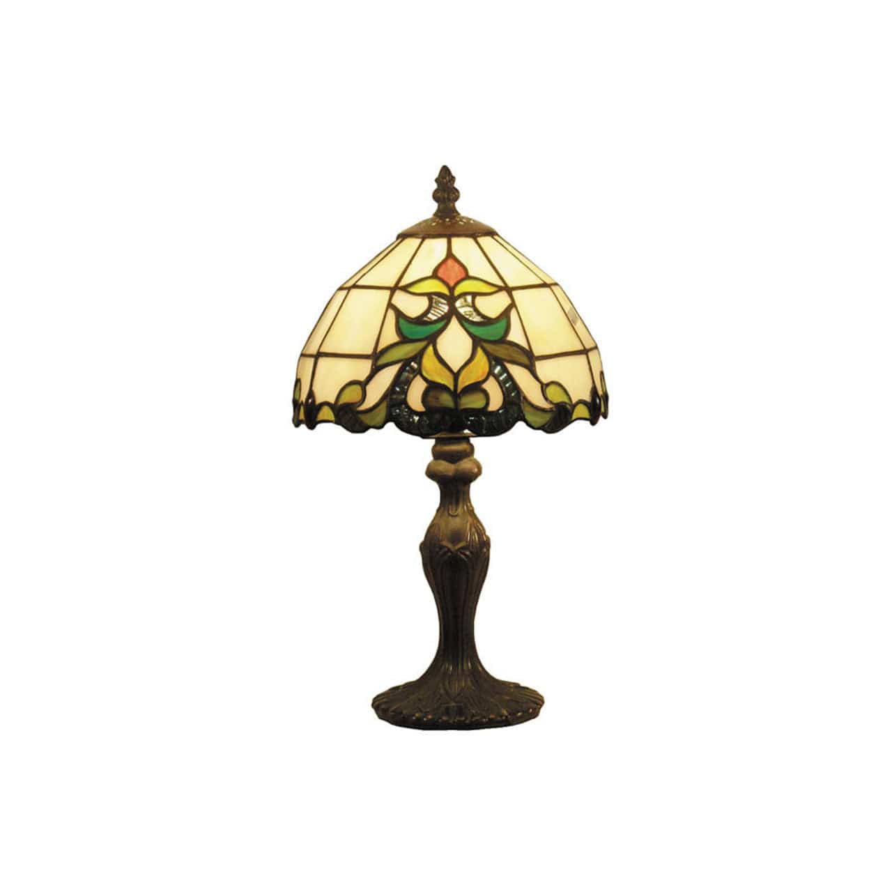 Tiffany Table Lamps Bronze/Multi Colour Eloise Table Lamp 8-3086/311S 8-3086/311S