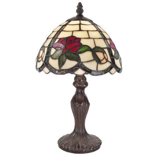 Tiffany Table Lamps Bronze/Multi Colour Lola Table Lamp TL-08930/311S TL-08930/311S