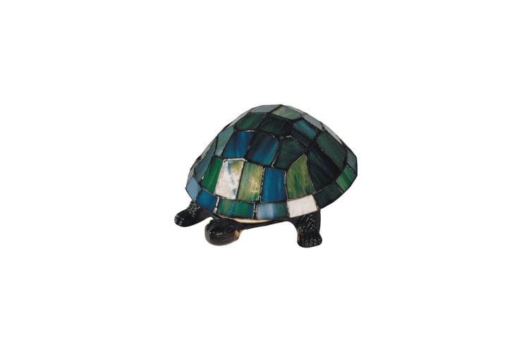Tiffany Table Lamps Bronze/Green Turtle Tiffany Table Lamp Green-TL-816TF Lights-For-You TL-816TF