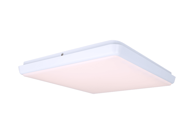 Unbranded Oyster Lights 15W slimline square LED oyster-dimmable with beautiful looks Lights-For-You LED1085WHA11/CCT